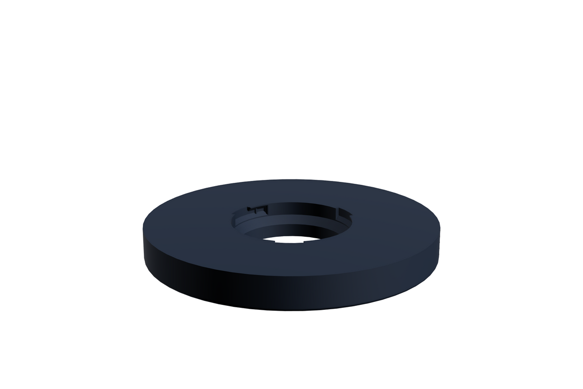 Blad Flare M | 3D Geprinte Modulaire Etagère - Dark Blue