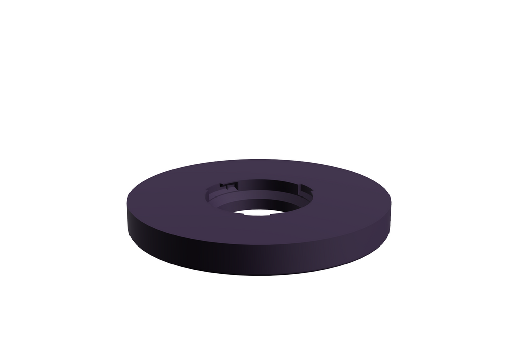 Blad Flare M | 3D Geprinte Modulaire Etagère - Indigo Purple