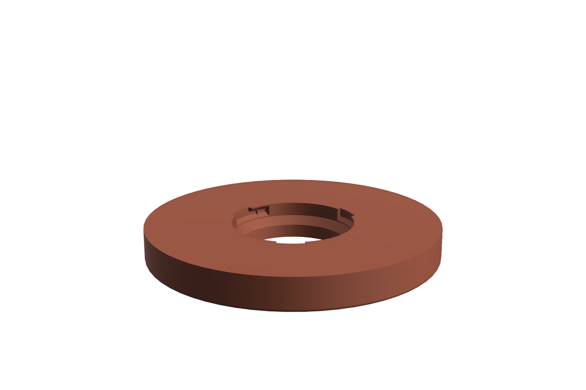 Blad Flare M | 3D Geprinte Modulaire Etagère - Terracotta