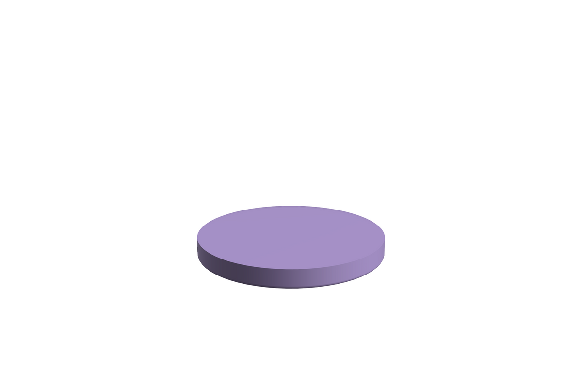 Blad Flare S | 3D Geprinte Modulaire Etagère - Lilac Purple
