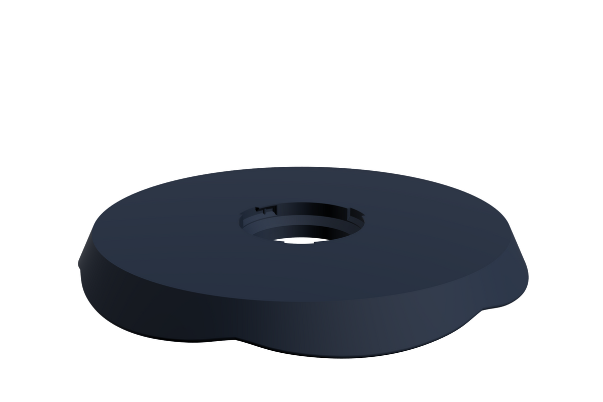 Blad Petal L | 3D Geprinte Modulaire Etagère - Dark Blue