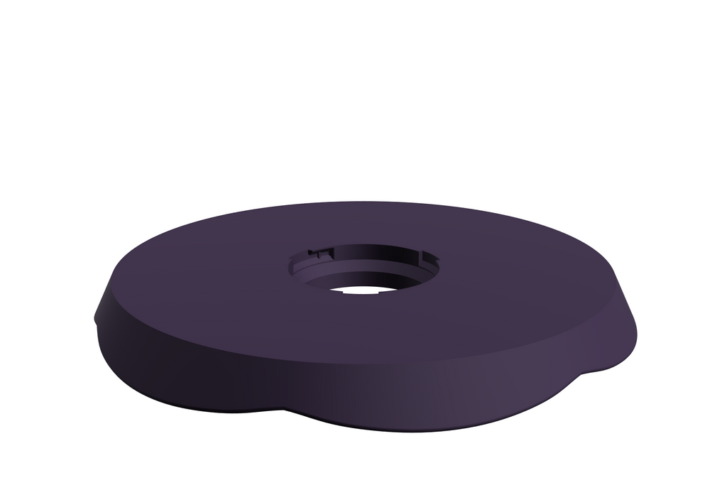 Blad Petal L | 3D Geprinte Modulaire Etagère - Indigo Purple