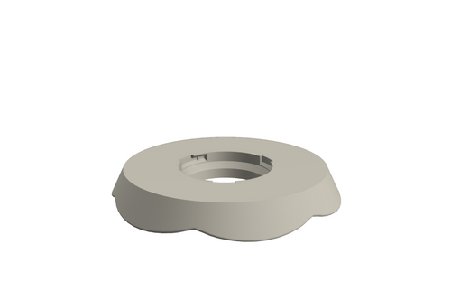 Blad Petal M | 3D Geprinte Modulaire Etagère - Bone White
