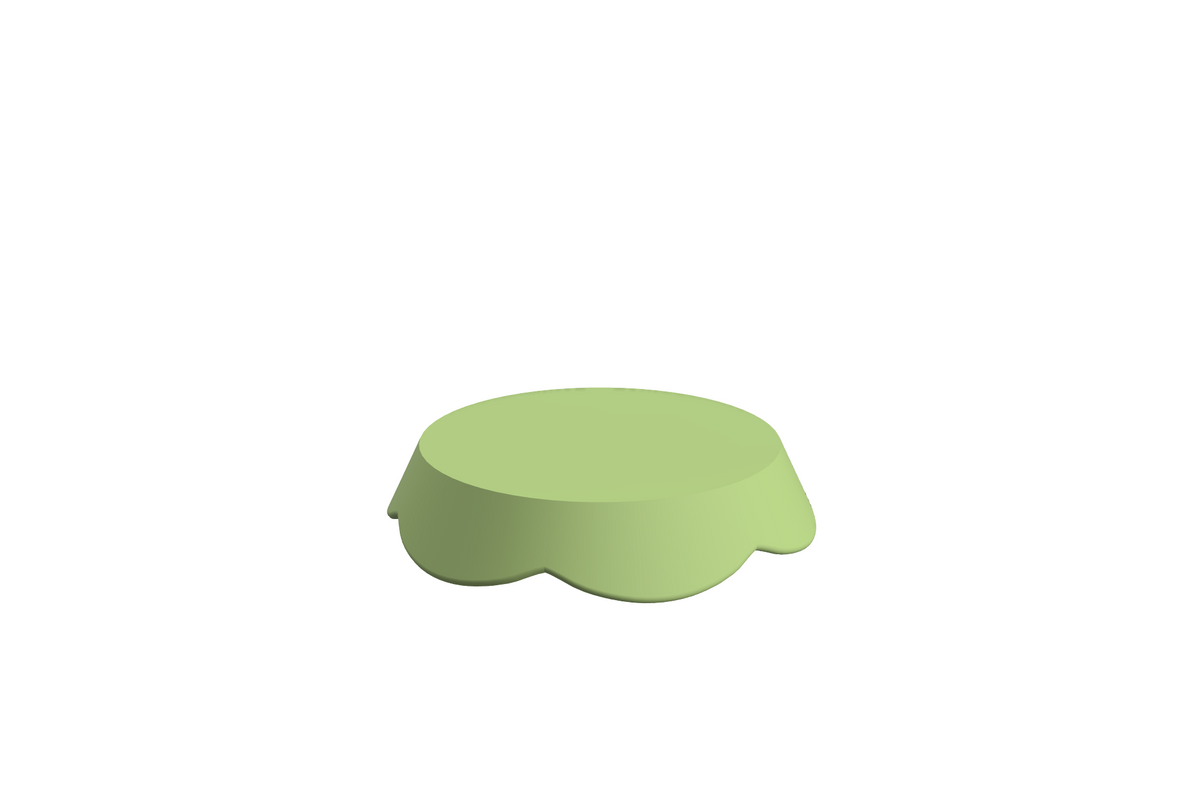 Blad Petal S | 3D Geprinte Modulaire Etagère - Apple Green
