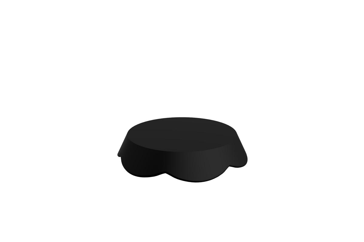 Blad Petal S | 3D Geprinte Modulaire Etagère - Charcoal Black