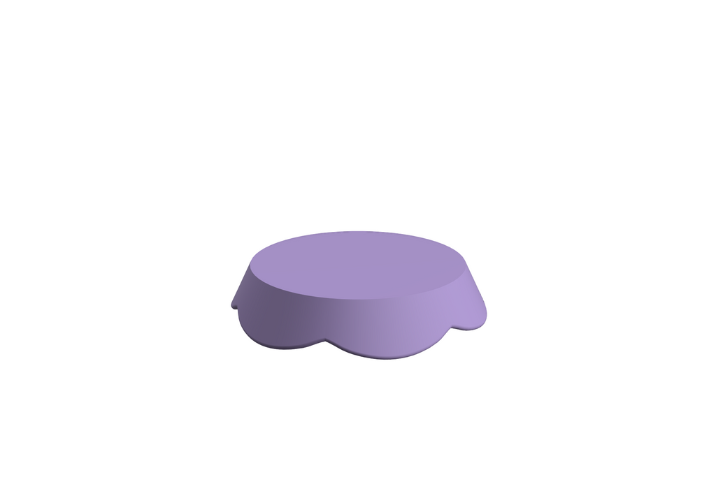 Blad Petal S | 3D Geprinte Modulaire Etagère - Lilac Purple