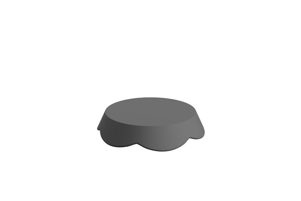 Blad Petal S | 3D Geprinte Modulaire Etagère - Nardo Gray