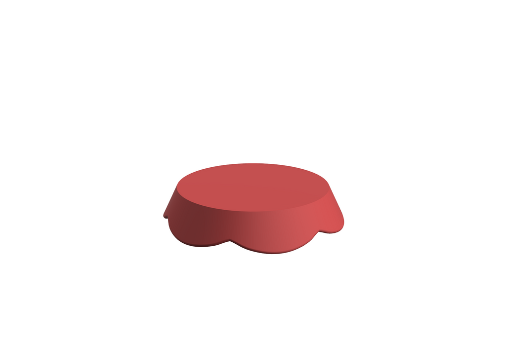 Blad Petal S | 3D Geprinte Modulaire Etagère - Scarlet Red