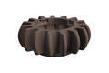 Sol | 3D Geprinte Modulaire Vaas L - Dark Brown