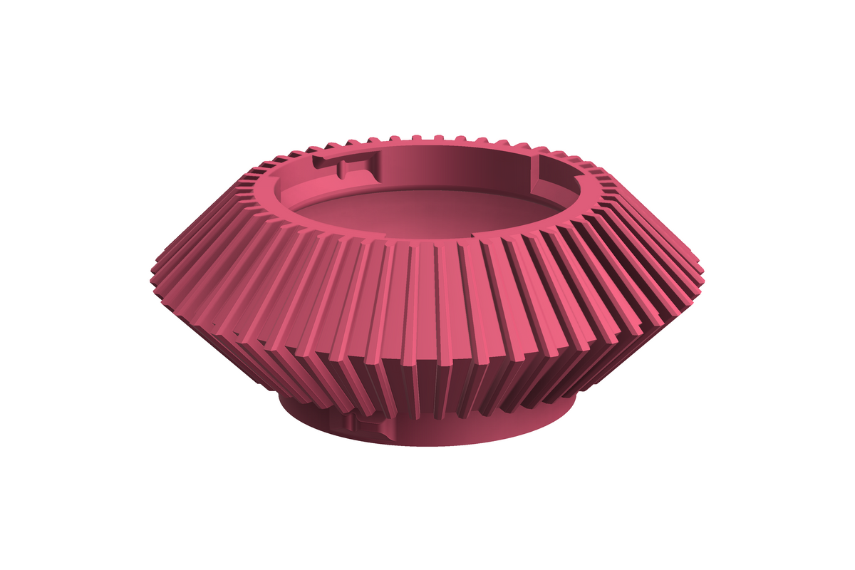 UFO | 3D Geprinte Modulaire Vaas L - Hot Pink