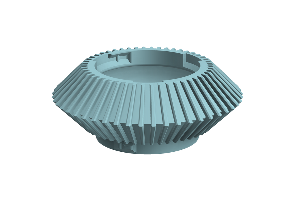 UFO | 3D Geprinte Modulaire Vaas L - Ice Blue