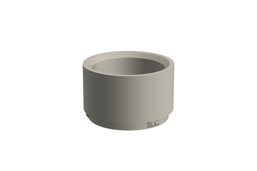 Cap Cup Set | 3D Geprinte Modulaire XXL Vaas - Bone White