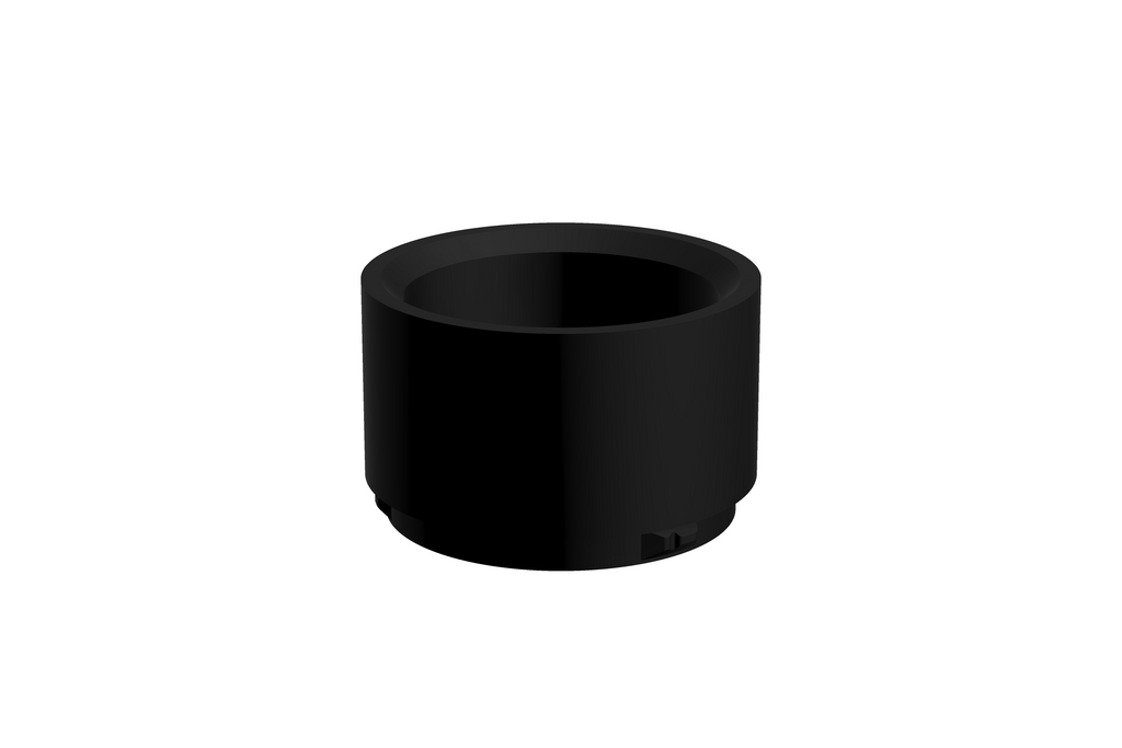 Cap Cup Set | 3D Geprinte Modulaire XXL Vaas - Charcoal Black