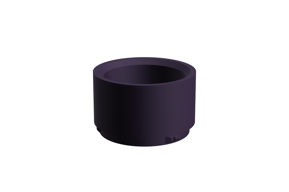 Cap Cup Set | 3D Geprinte Modulaire XXL Vaas - Indigo Purple