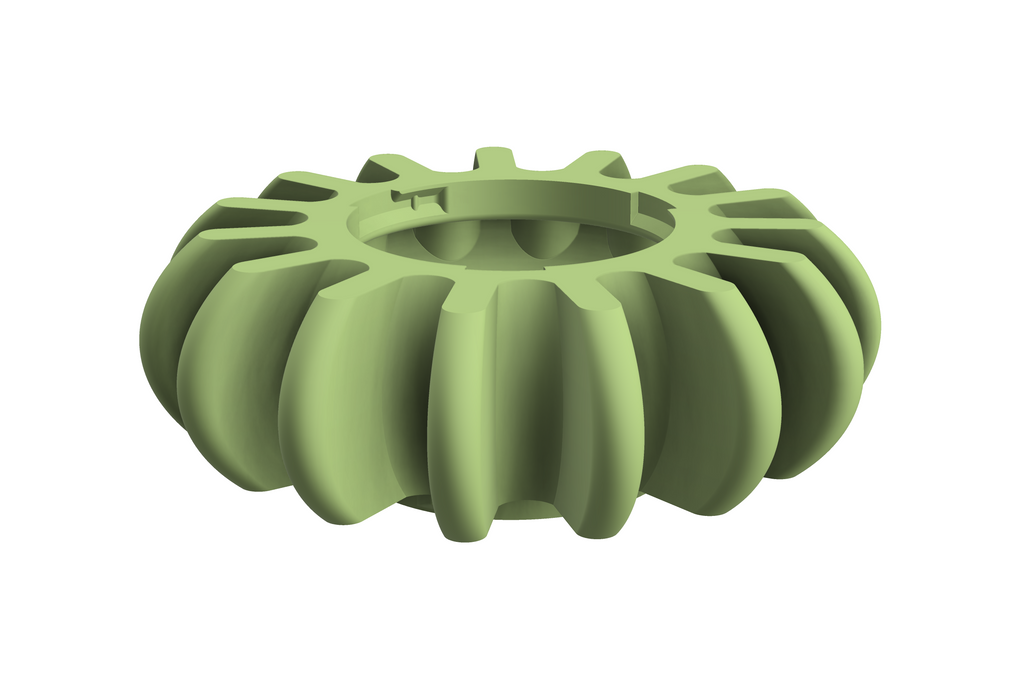 SOL | 3D Geprinte Modulaire XXL Vaas - Apple Green