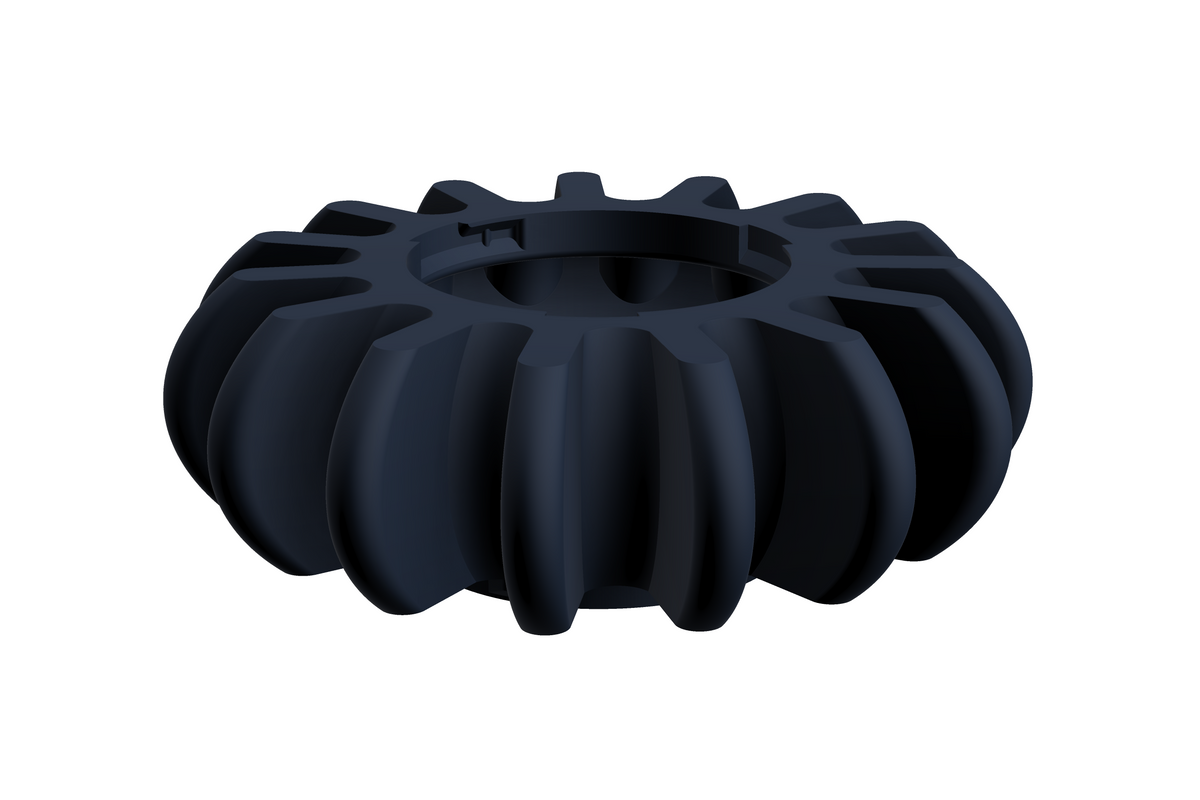 SOL | 3D Geprinte Modulaire XXL Vaas - Dark Blue
