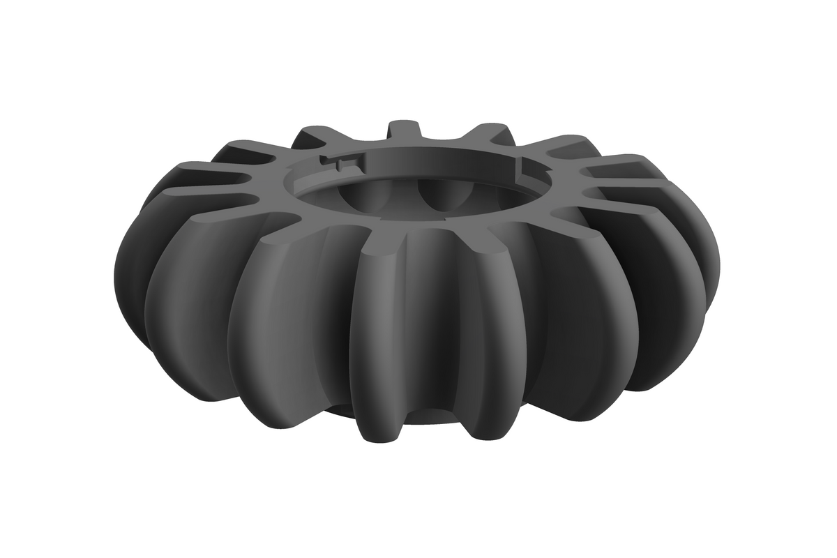 SOL | 3D Geprinte Modulaire XXL Vaas - Nardo Gray