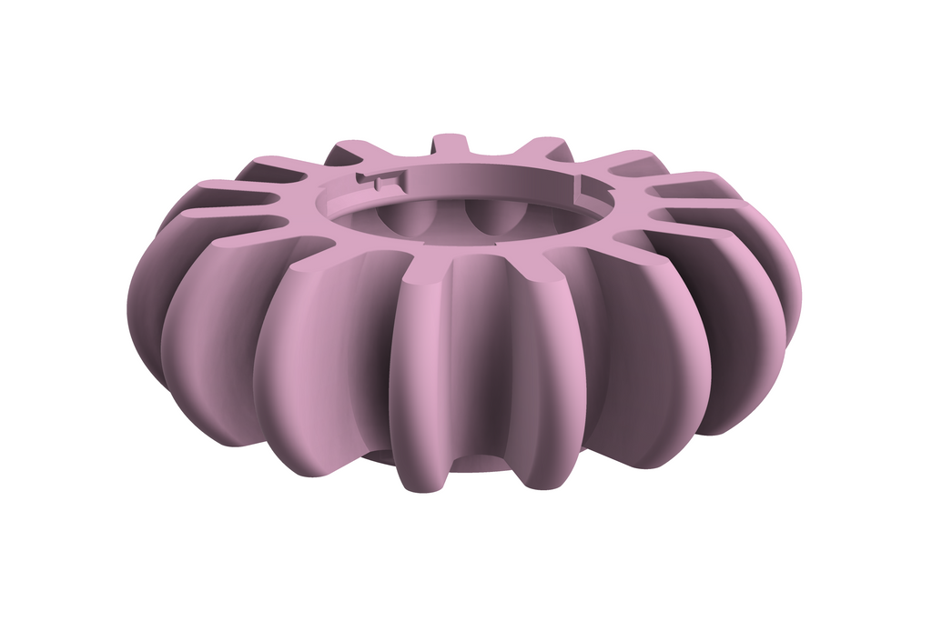 SOL | 3D Geprinte Modulaire XXL Vaas - Sakura Pink