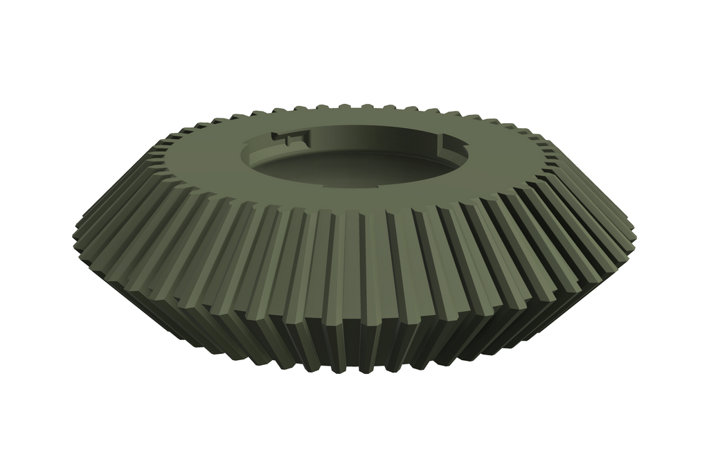 UFO | 3D Geprinte Modulaire XXL Vaas - Dark Green
