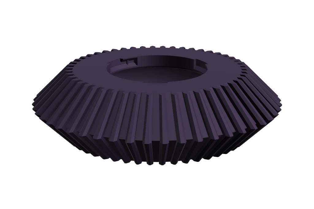 UFO | 3D Geprinte Modulaire XXL Vaas - Indigo Purple