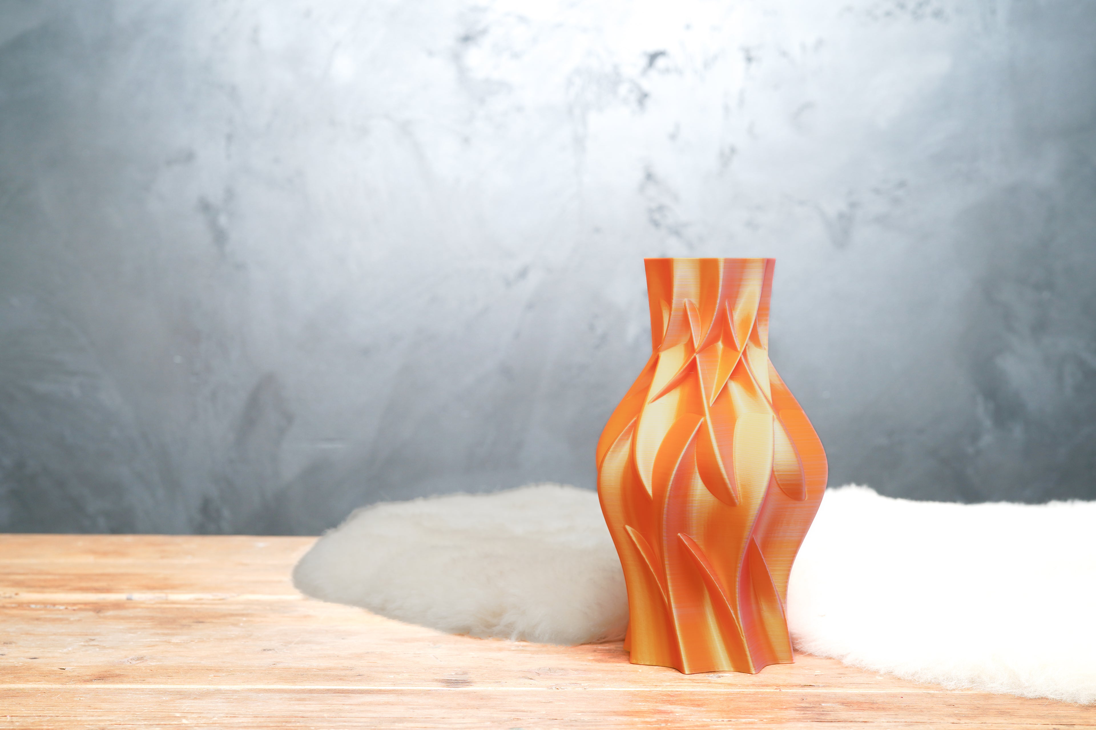 Nova | Blush Gold | 3D Geprinte Design Vaas