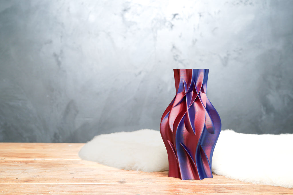 Nova | Midnight Blaze | 3D Printed Design Vase