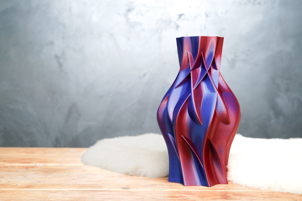 Nova | Midnight Blaze | 3D Printed Design Vase