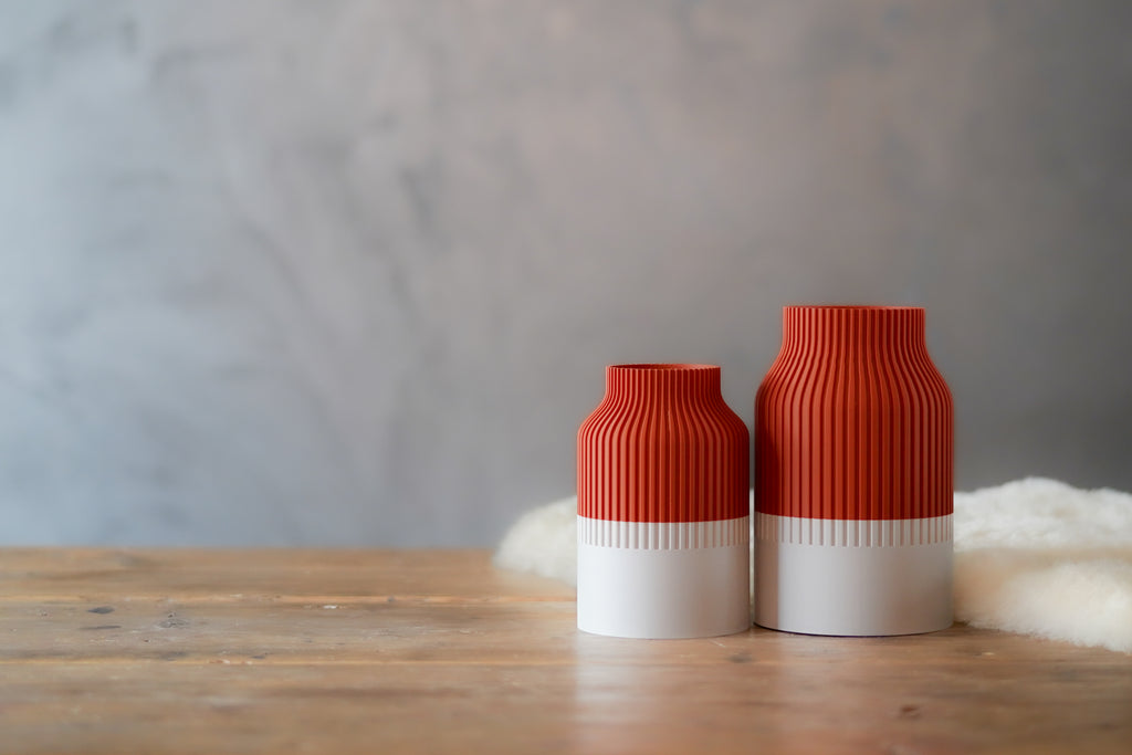 Strata Duo | 3D Geprinte Design Vazen