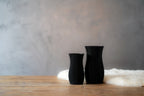 Vortex vaas | Sparkling Black Edition | 3D Geprinte Design Vaas