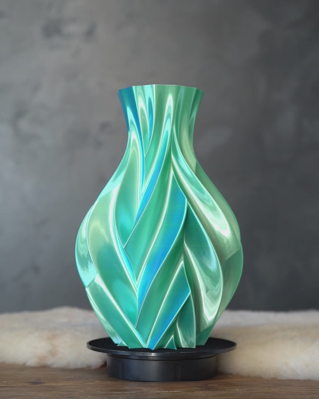 Cinder | Aurora Tide | 3D Printed Design Vase