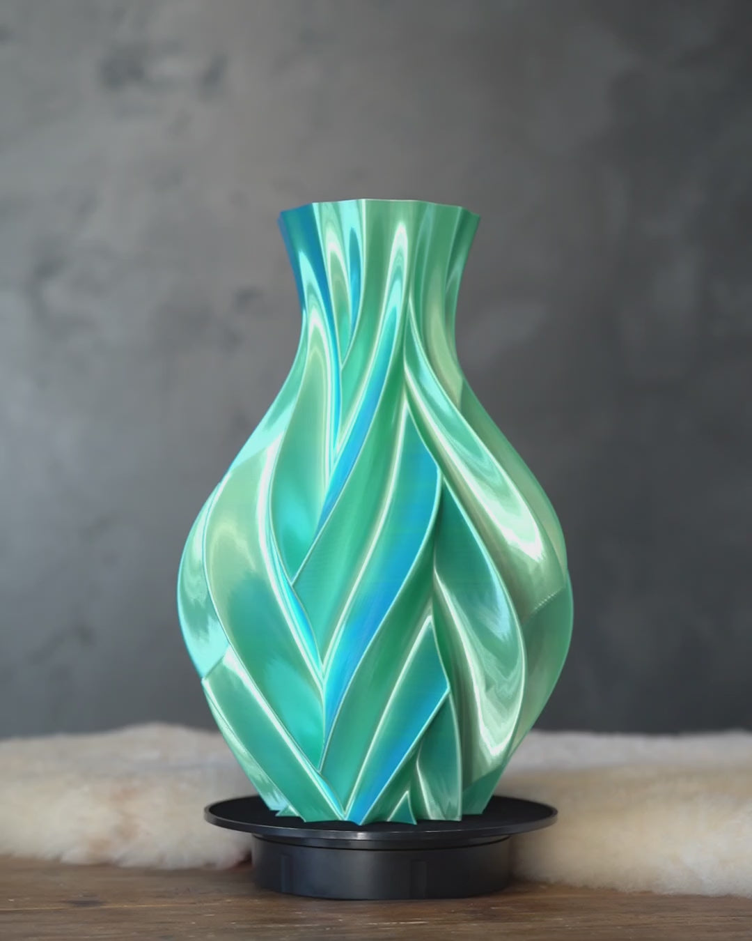 Cinder | Aurora Tide | 3D Printed Design Vase