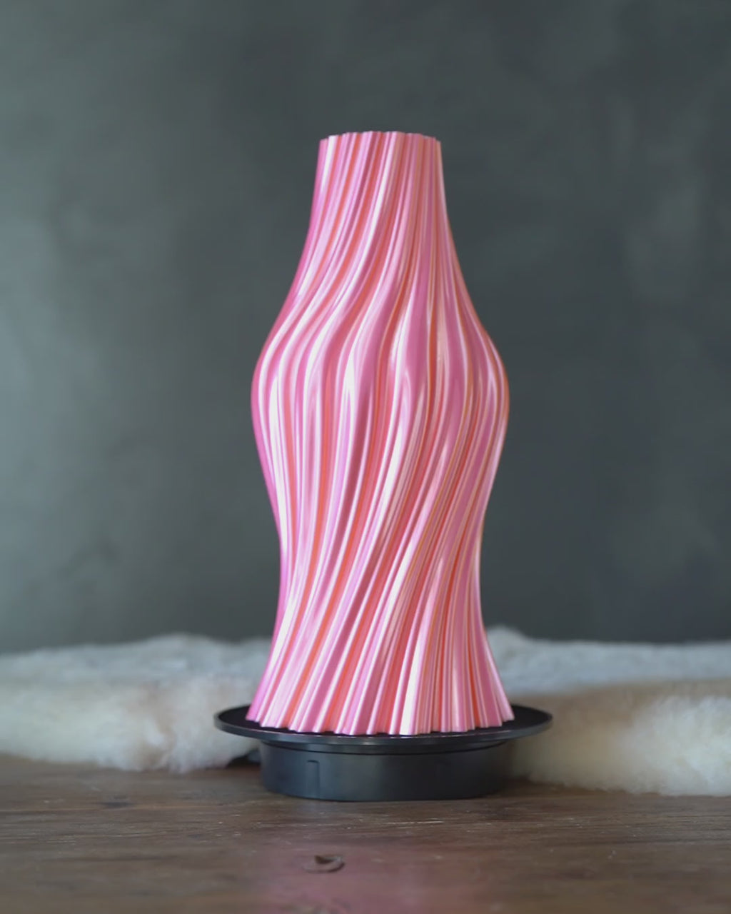 Core | Blush Gold | 3D Printed Design Vase