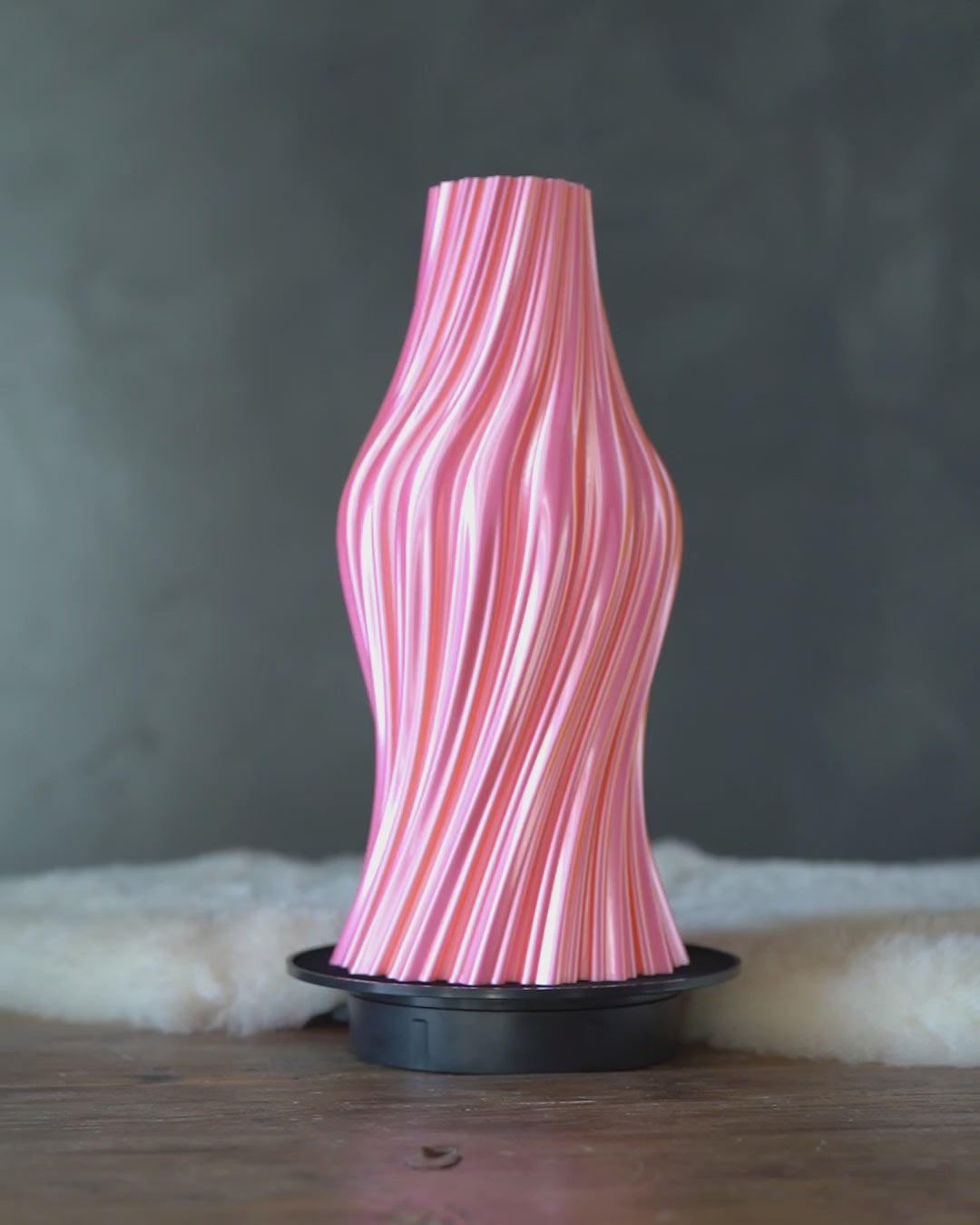 Core | Blush Gold | 3D Printed Design Vase