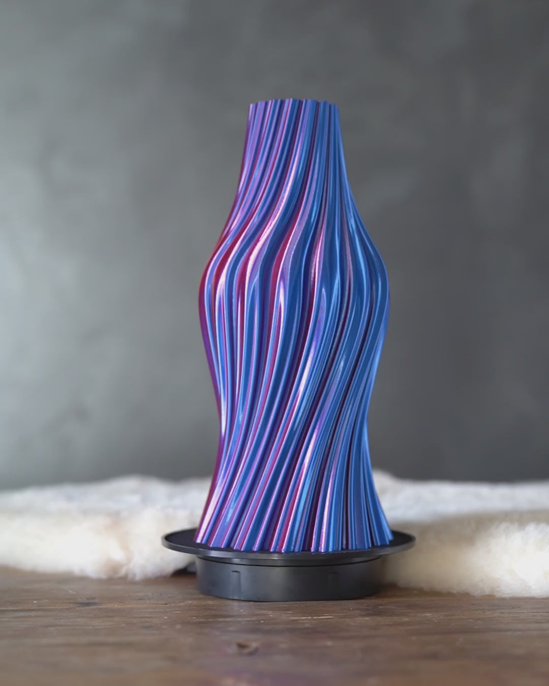 Core | Midnight Blaze | 3D Printed Design Vase